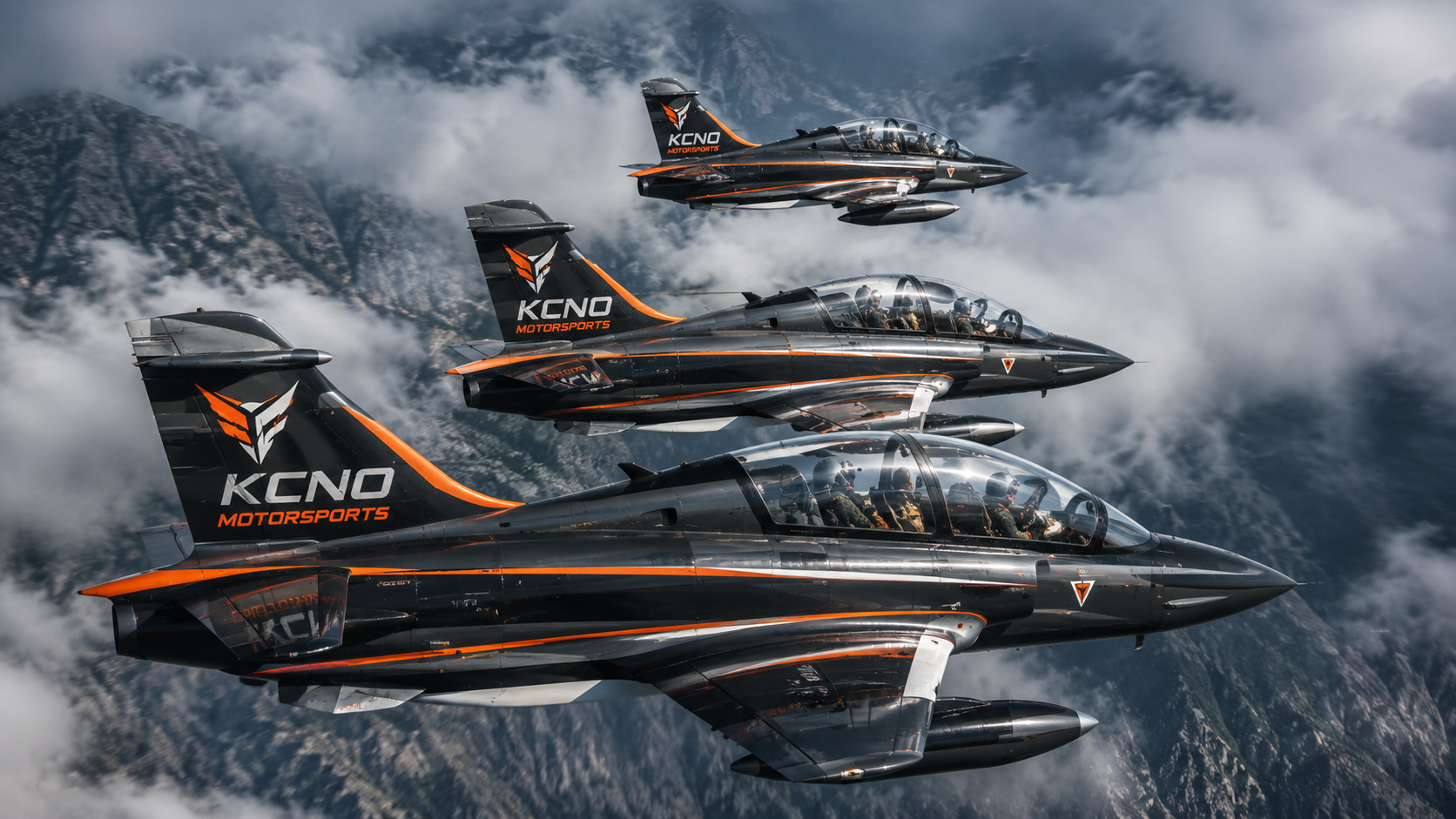 KCNO formation of SIAI-Marchetti S.211 jets